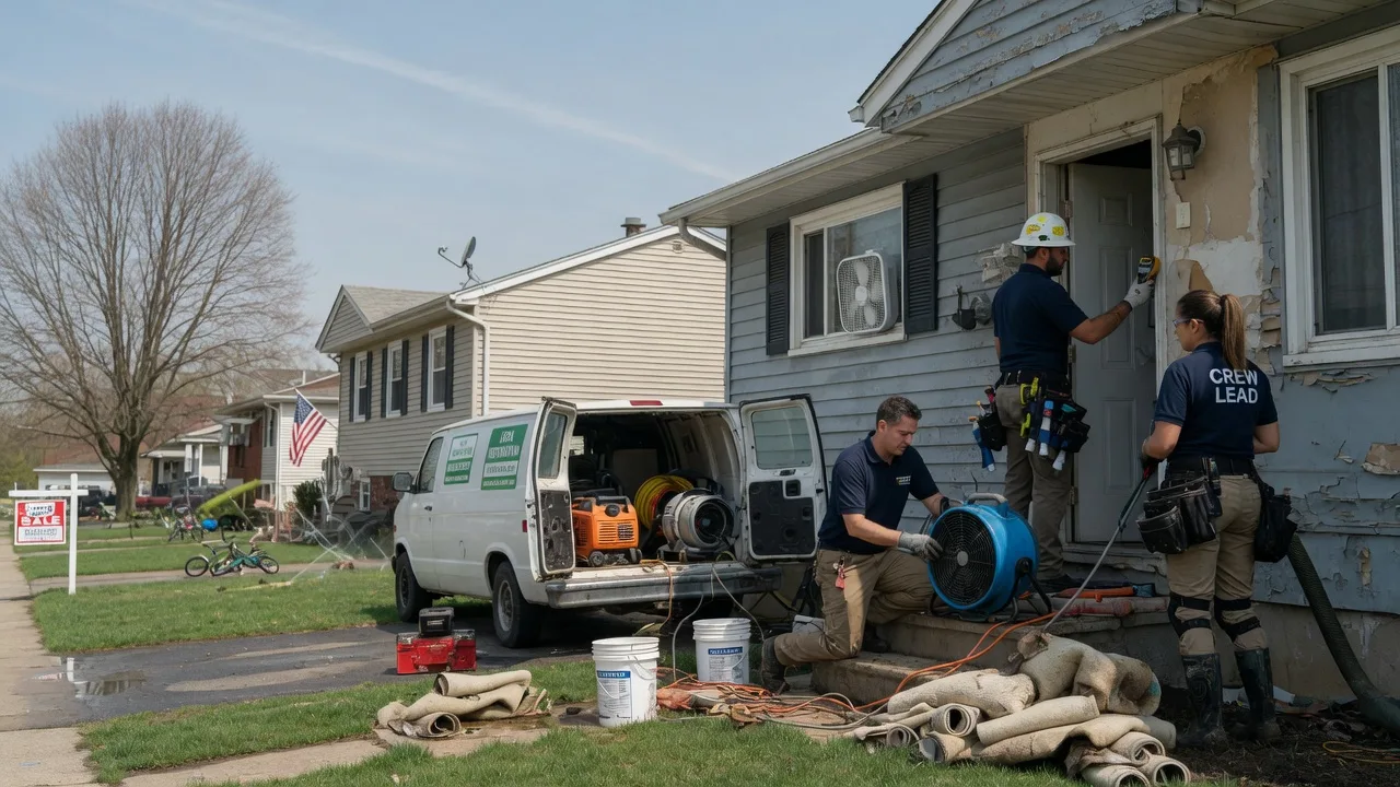 Flood Cleanup in Jefferson, MD near me